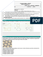 Colégio Impacto Avaliação Forma I - 6º Ano GEOMETRIA 3unidade