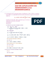 Problemas de Aplicación de Introduccion A La Termodinamica - Terminado