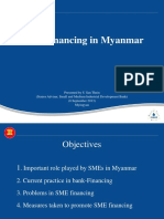 SME Financing in Myanmar (8 September 2013)