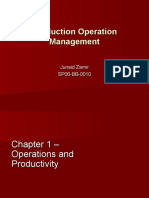 Production Operation Management