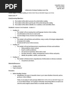 Collaborative Strategic Reading Lesson Plan Final