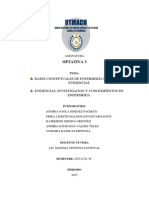 Bases Conceptuales de Enfermeria Basada en Evidencias