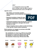 Gene Mutation