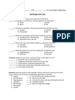 Cell Unit Test