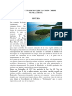 Cultura y Tradiciones de La Costa Caribe Nicaragüense