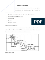 Tipos de Aliviaderos