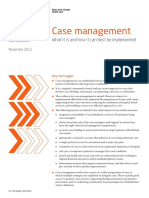 Case Management Paper - The Kings Fund Paper November 2011 PDF