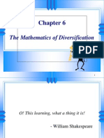 The Mathematics of Diversification