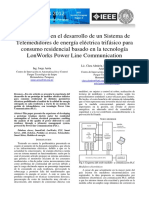 Experiencia en El Desarrollo de Un Sistema de Telemedidores