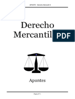 Apuntes de Derecho Mercantil II