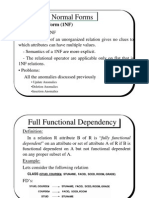 Normal Forms: First Normal Form (1NF)