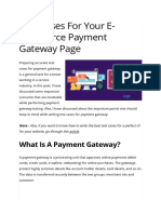 Test Cases For Your E-Commerce Payment Gateway Page - LoginRadius Fuel