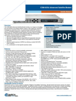 Comtech/EFData CDM-625A Satellite Modem Data Sheet