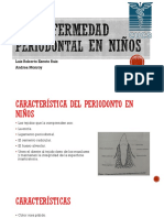 Enfermedad Periodontal en Niños