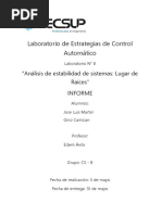 Laboratorio 8 Estrategias de Control Automatico