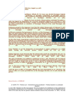 21 SCRA 774 - Political Law - Amendment To The Constitution - Political Question Vs Justiciable