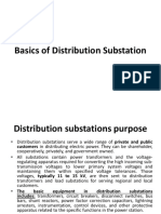 Basics of Distribution Substation