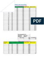 Mass Center & Quake Load Calculation