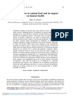 Antibiotic Use in Animal Feed and Its Impact On Human Health