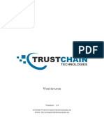 Whitepaper: Support@trustchaintechnologies - Io WWW - Trustchaintechnologies.io