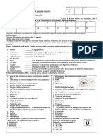 Prueba Coef 2 Ciencias 8vo