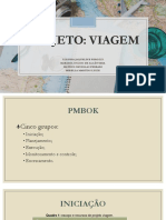 Projeto - Viagem (Gerenciamento de Projetos)