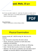 M.Irsyad, Male, 15 Y.o: Chief Complain History of Present Illness