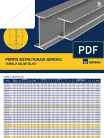 Perfil Estrutural Tabela de Bitolas PDF