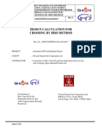 Design Calculation For Crossing by HDD Method