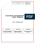 Plan de Seguridad y Salud Ocupacional