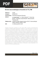 Errores Neuroradiologicos Frecuentes en TC y RM