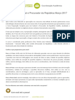 Planejamento Curso Federal Juiz Federal e MPFMAR 2017