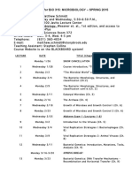 BIO 315 Syllabus s2015