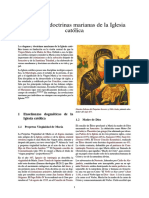 Dogmas y Doctrinas Marianas de La Iglesia Católica