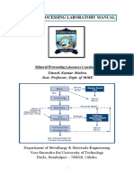 Mineral Processing Laboratory Manual