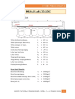 Desain Abutment