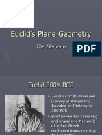 Euclid's Plane Geometry