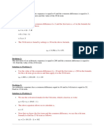 ARITHMETIC sEQUENCE