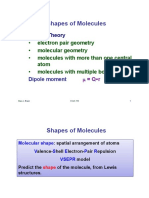 Shapes of Molecules: VSEPR Theory