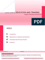 Corporate Education and Training: Chapter 9: Employee Development