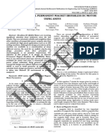 Design of Internal Permanent Magnet Brushless DC Motor Using Ansys