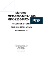 Mfx1200, Mfx1300, Mfx1600, Mfx1700 Service Manual