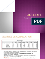 ACP, SPSS Interpretaion