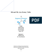 4th and 5th Axis Rotary Table DIY CNC PDF