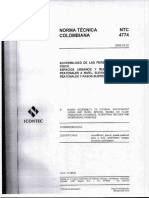 NTC 4774 Accesibilidad de Las Personas Al Medio Fisico Puentes Peatonales PDF