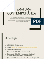 Literatura Contemporânea