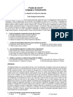 Prueba de Nivel Lenguaje y Comunicación 8º-2010