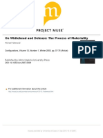 2Q:Klwhkhdgdqg'Hohx) H7Kh3Urfhvvri0Dwhuldolw/: Configurations, Volume 13, Number 1, Winter 2005, Pp. 57-76 (Article)