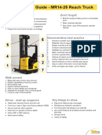 Demo Guide Yale Reach Truck 5 Sett