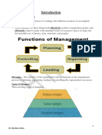 What Is Management?: Dr. Haytham Zohny